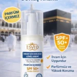 Hac ve Umre için Güneş Kremi ihrama uygun