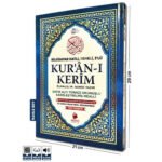 Rahle Boy Satır Altı Türkçe Okunuşlu ve Türkçe Mealli Renkli Kuran-ı Kerim